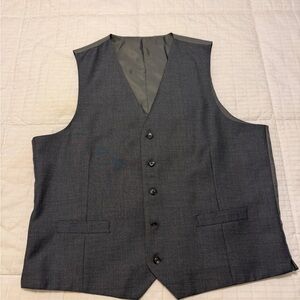 Pronto Uomo Charcoal Vest